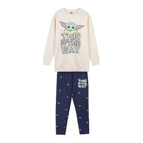 Pijama The Mandalorian Mulher Bege - EcoNest