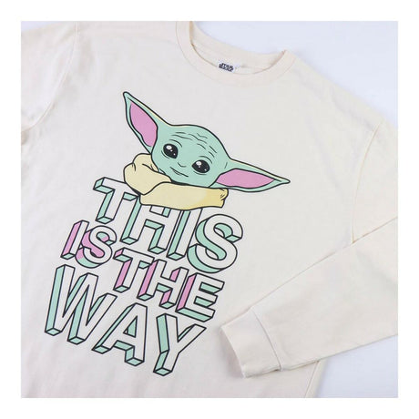Pijama The Mandalorian Mulher Bege - EcoNest