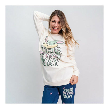 Pijama The Mandalorian Mulher Bege - EcoNest