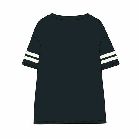 Camisola de Manga Curta Mulher Harry Potter Azul escuro - EcoNest