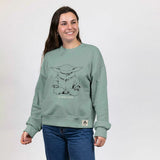 Polar sem Capuz Mulher The Mandalorian Verde - EcoNest
