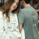 Polar sem Capuz Mulher The Mandalorian Verde - EcoNest