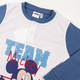 Pijama Infantil Mickey Mouse Azul escuro - EcoNest