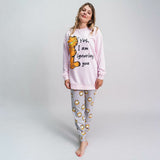 Pijama Garfield Rosa Claro - EcoNest