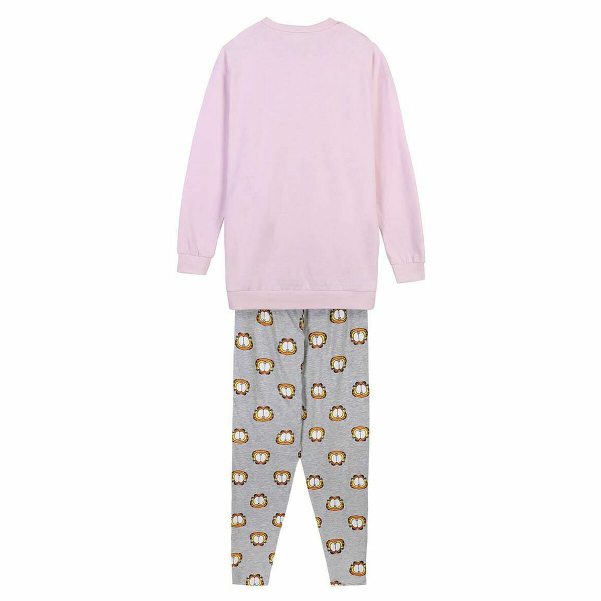 Pijama Garfield Rosa Claro - EcoNest