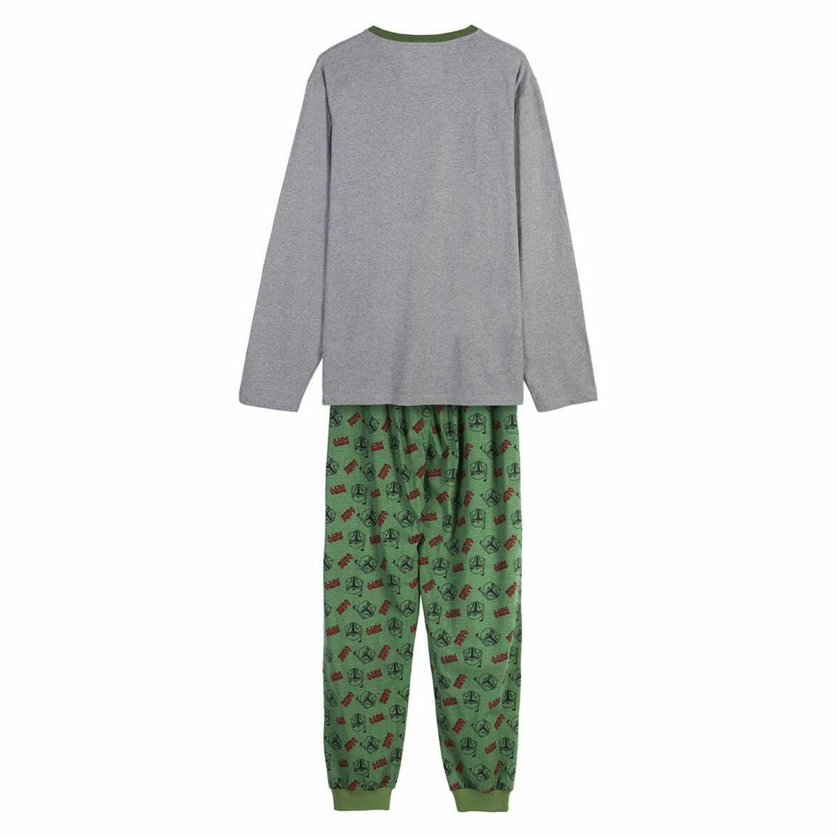 Pijama Infantil Boba Fett Verde-escuro - EcoNest