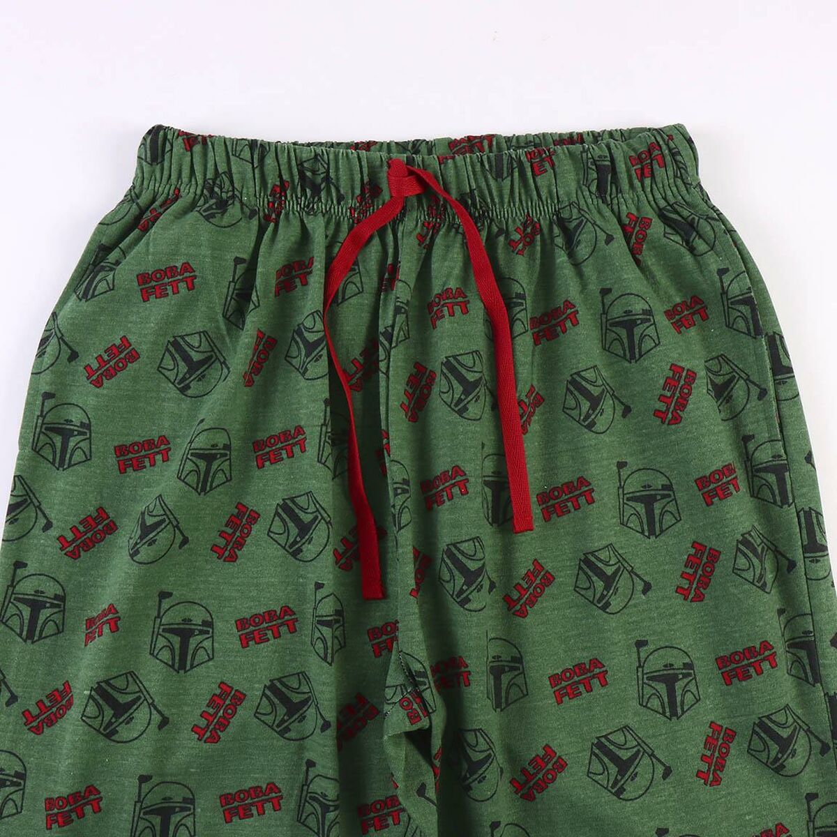 Pijama Infantil Boba Fett Verde-escuro - EcoNest