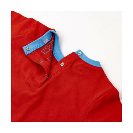 Camisola de Manga Curta Spiderman Vermelho - EcoNest