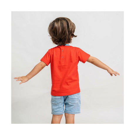 Camisola de Manga Curta Spiderman Vermelho - EcoNest