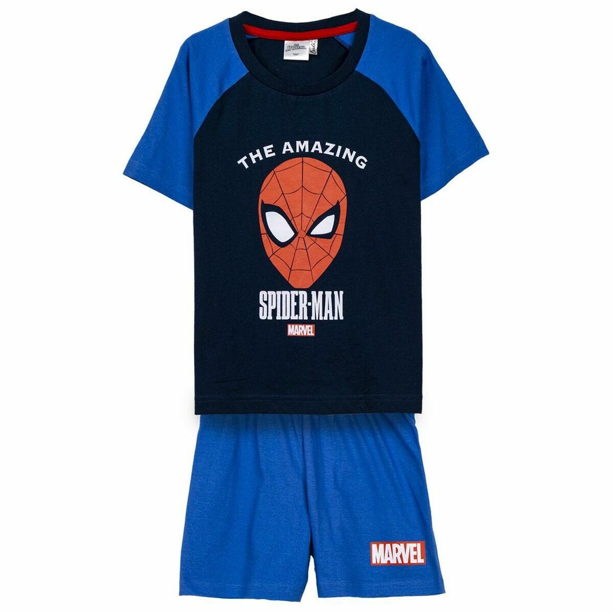 Pijama Infantil Spiderman Azul - EcoNest