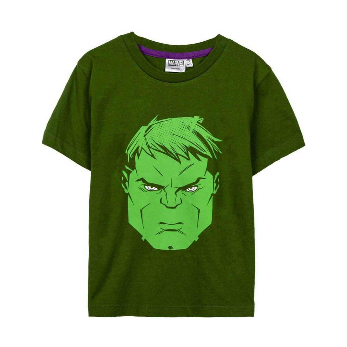 Camisola de Manga Curta The Avengers Bege - EcoNest