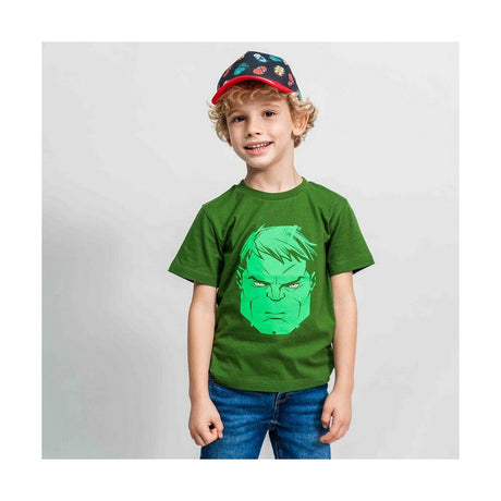 Camisola de Manga Curta The Avengers Bege - EcoNest