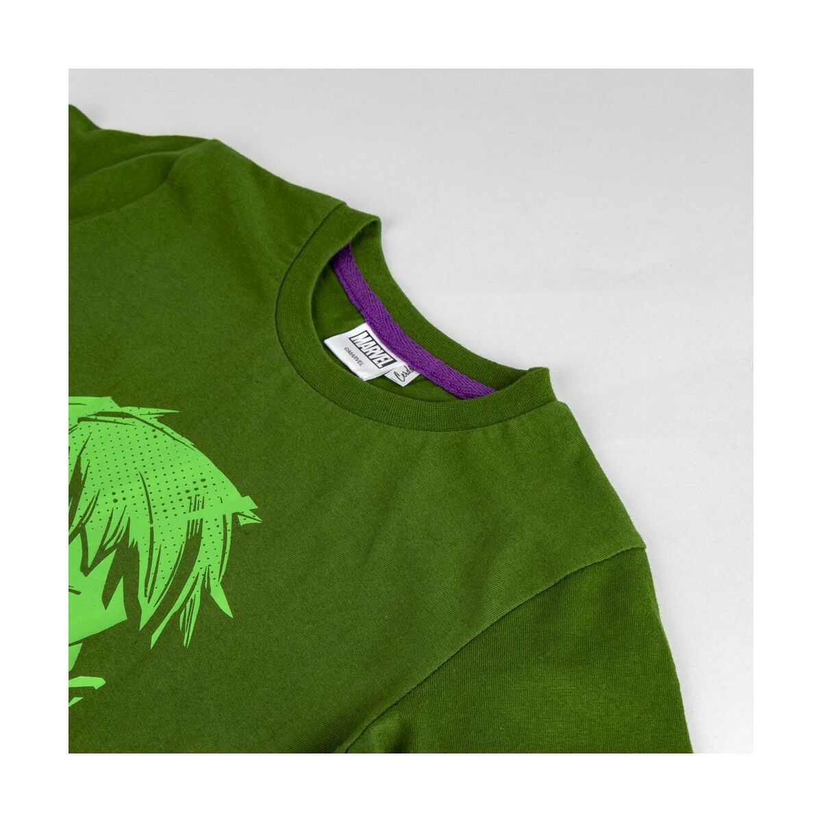 Camisola de Manga Curta The Avengers Bege - EcoNest