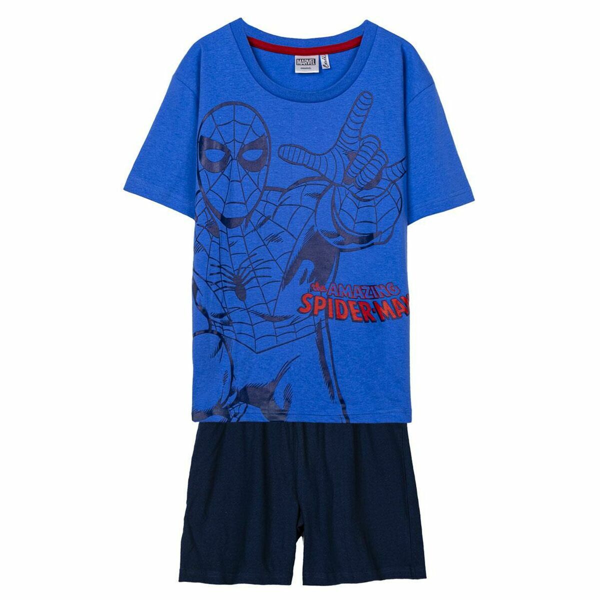 Pijama Infantil Spiderman Azul - EcoNest