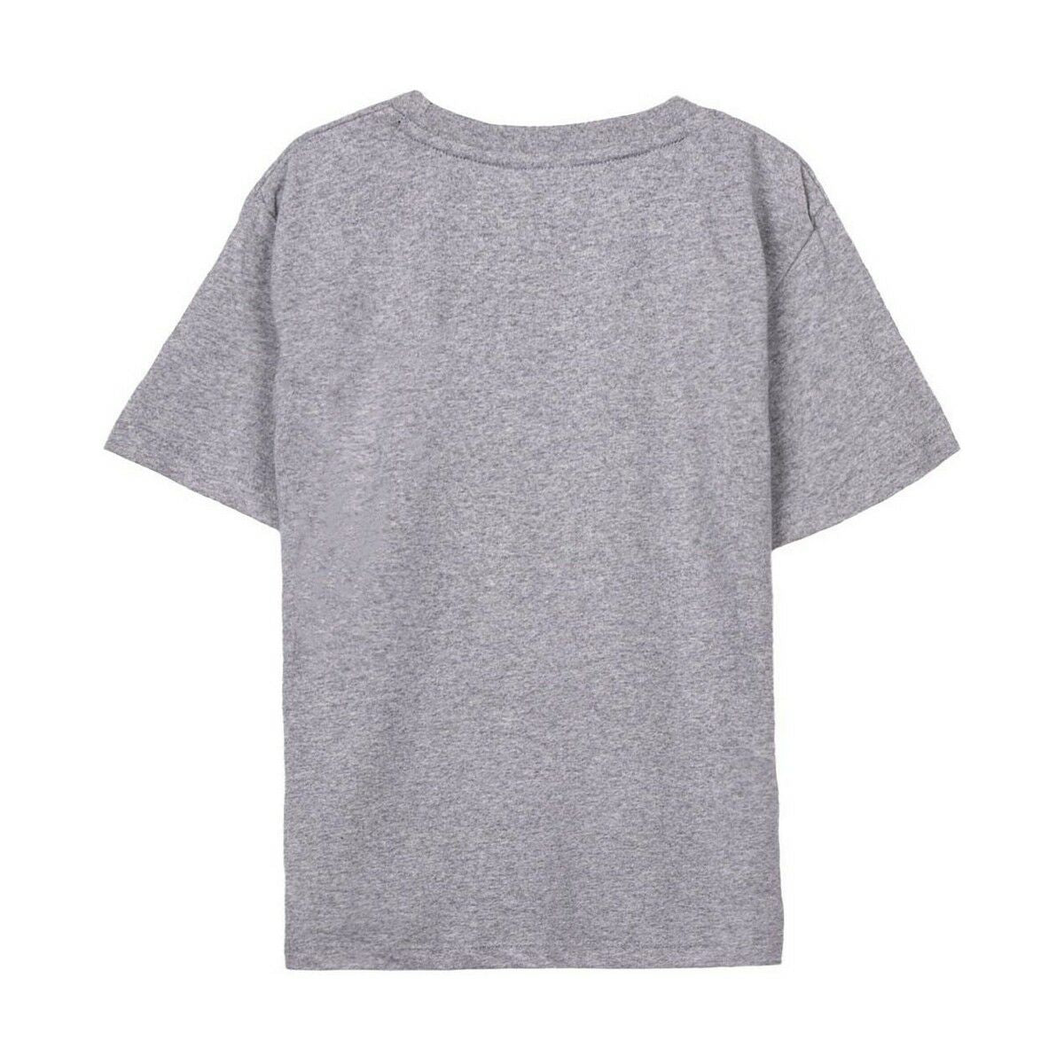 Camisola de Manga Curta Spiderman Infantil Cinzento - EcoNest