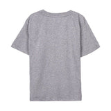 Camisola de Manga Curta Spiderman Infantil Cinzento - EcoNest
