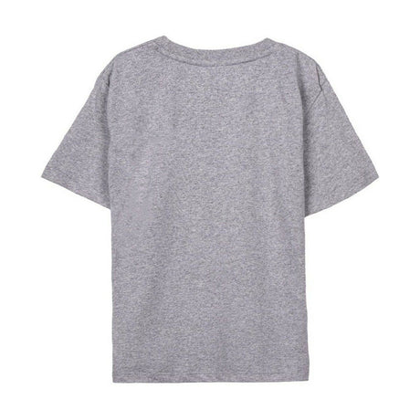 Camisola de Manga Curta Spiderman Infantil Cinzento - EcoNest