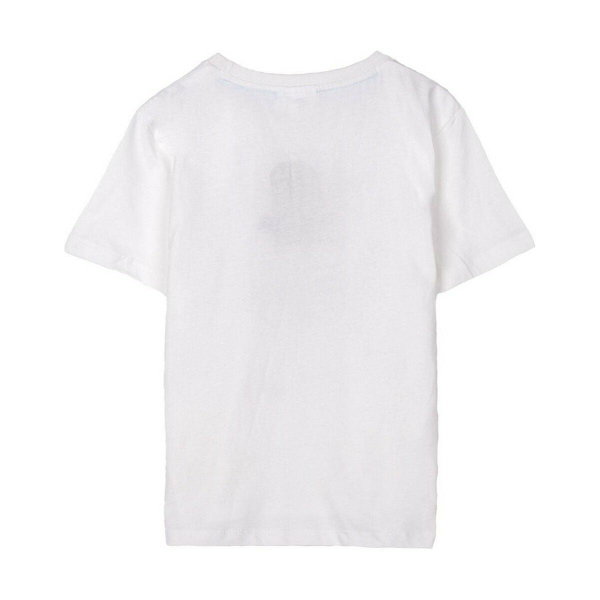 Camisola de Manga Curta Stitch Branco - EcoNest