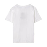 Camisola de Manga Curta Stitch Branco - EcoNest