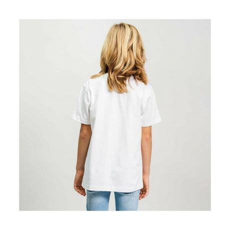 Camisola de Manga Curta Stitch Branco - EcoNest