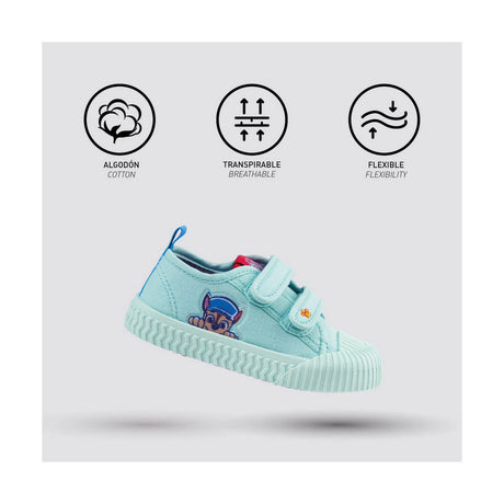 Ténis Casual Criança The Paw Patrol Azul Claro - EcoNest