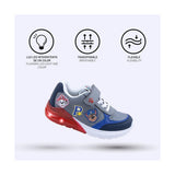 Sapatilhas Desportivas com LED The Paw Patrol Cinzento claro - EcoNest