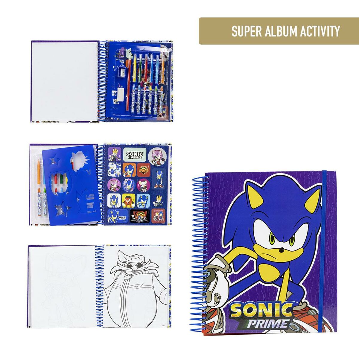 Conjunto de Desenho Sonic - EcoNest