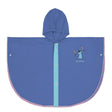 Poncho Impermeável com Capuz Stitch Azul - EcoNest