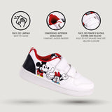 Sapatilhas de Desporto Infantis Mickey Mouse Velcro Branco - EcoNest