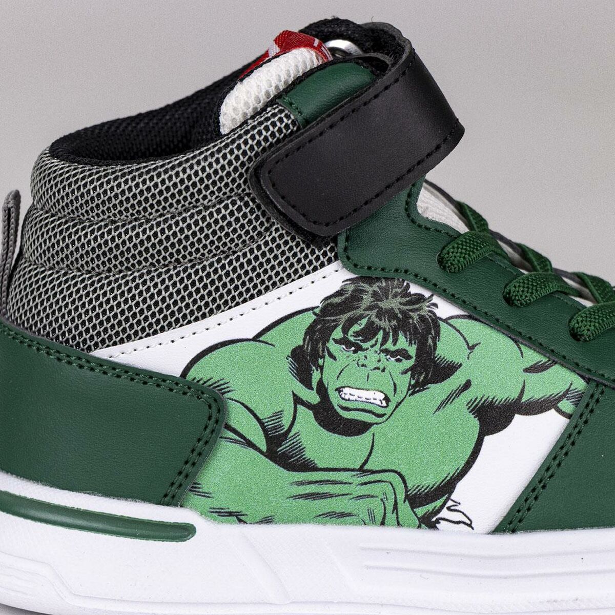 Botas Infantis Casuais The Avengers Hulk Verde - EcoNest