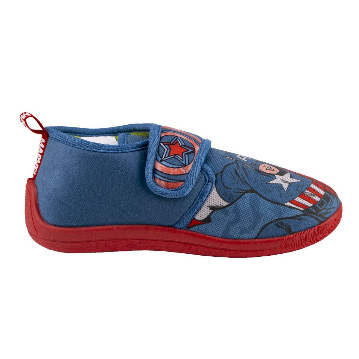 Chinelos de casa Marvel Velcro Azul escuro - EcoNest