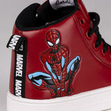 Botas Infantis Casuais Spiderman Vermelho - EcoNest