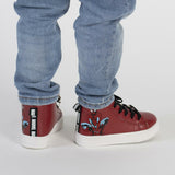 Botas Infantis Casuais Spiderman Vermelho - EcoNest