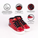 Botas Infantis Casuais Spiderman Vermelho - EcoNest