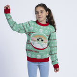 Jersey Unissexo The Mandalorian Infantil Natal Verde - EcoNest