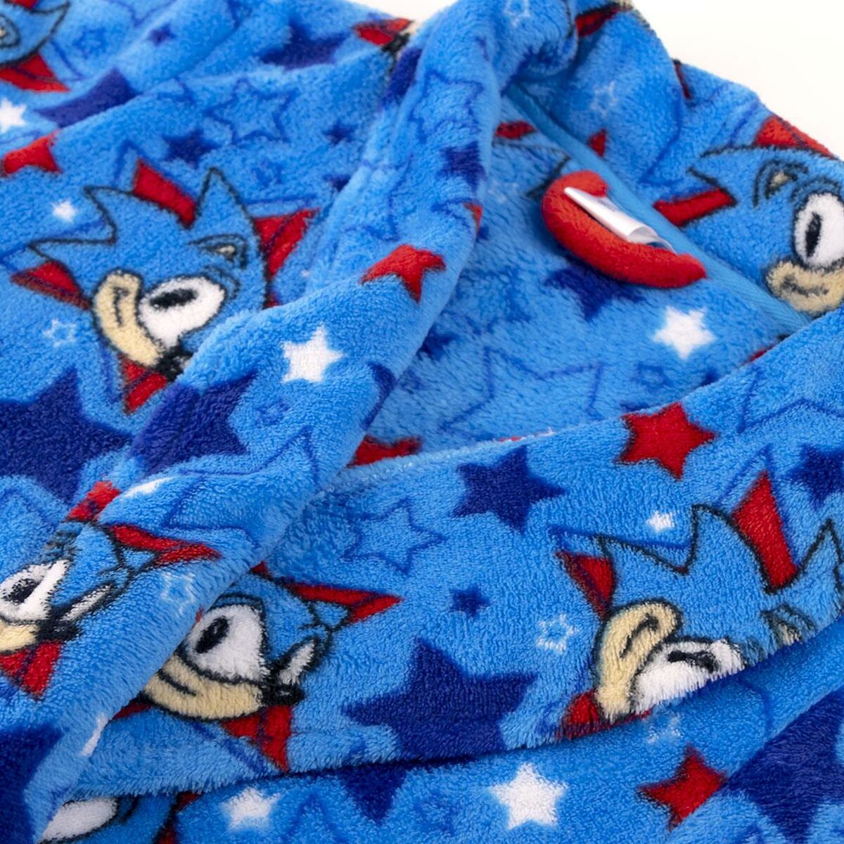 Roupão Infantil Sonic Azul - EcoNest