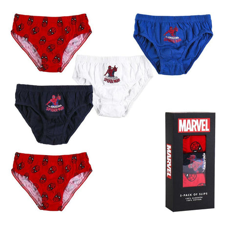 Pack de cuecas Spiderman 5 Unidades Multicolor - EcoNest