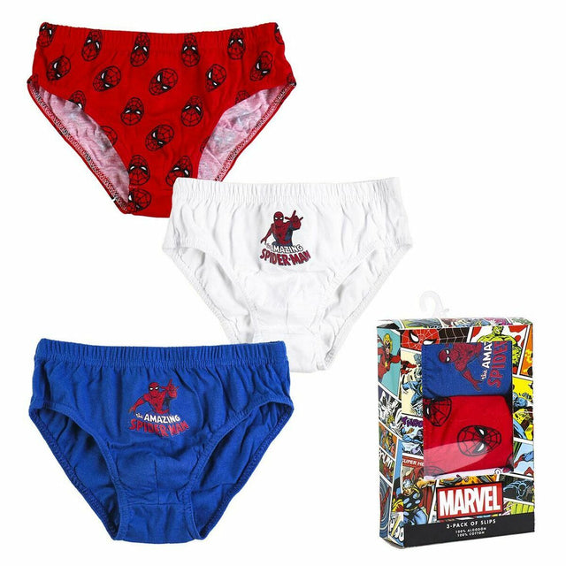 Pack de cuecas Spider-Man 3 Unidades Multicolor - EcoNest