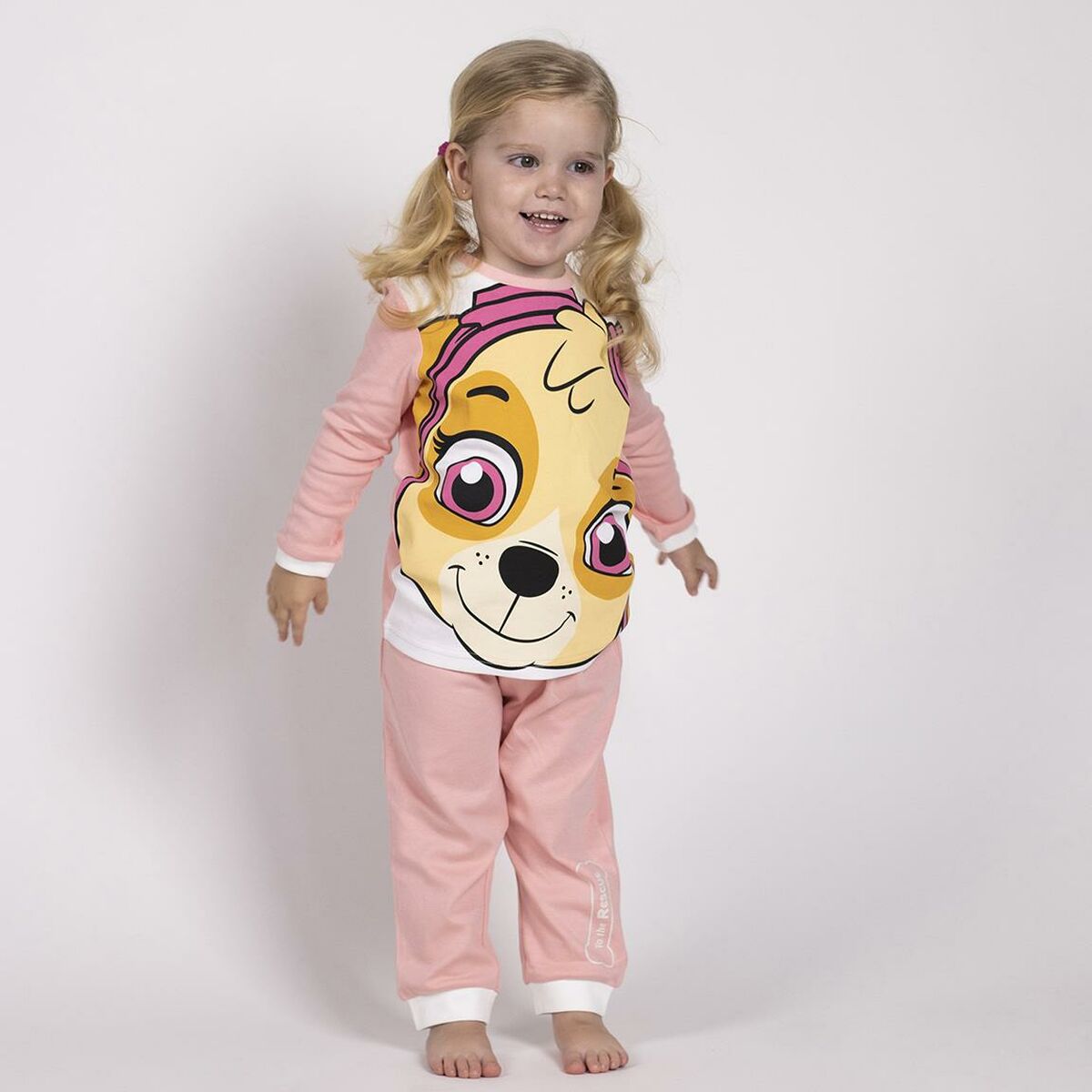 Pijama Infantil The Paw Patrol Cor de Rosa - EcoNest