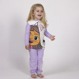 Pijama Infantil Gabby's Dollhouse Roxo - EcoNest