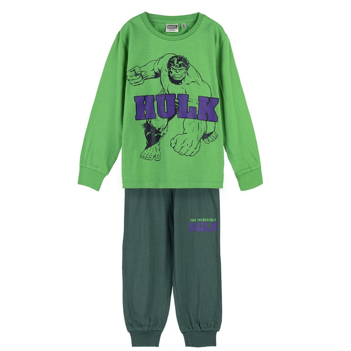 Pijama Infantil The Avengers Verde - EcoNest