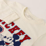 Pijama Infantil Mickey Mouse Bege - EcoNest