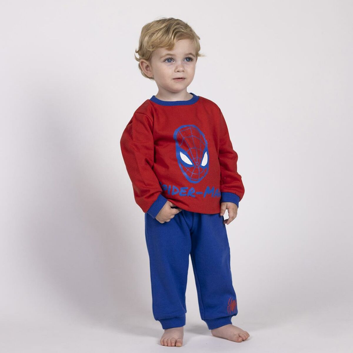 Fato de Treino Infantil Spiderman Vermelho Azul - EcoNest