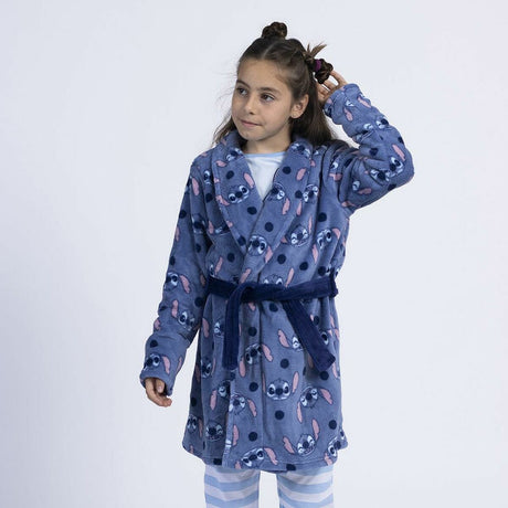 Roupão Infantil Stitch Azul - EcoNest