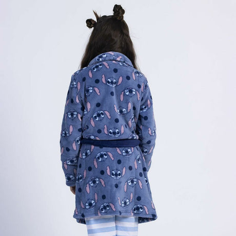 Roupão Infantil Stitch Azul - EcoNest