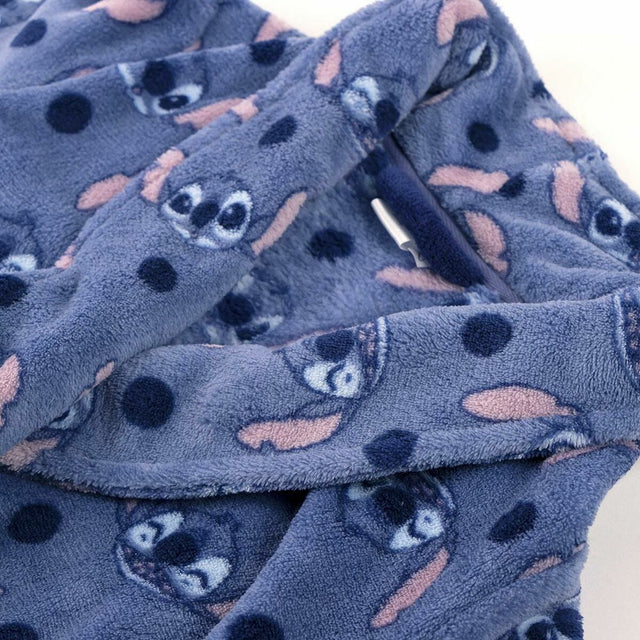 Roupão Infantil Stitch Azul - EcoNest