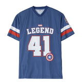 Camisola de Manga Curta Unissexo The Avengers Legend Azul - EcoNest