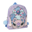 Mochila Casual Stitch Roxo 19 x 23 x 8 cm - EcoNest