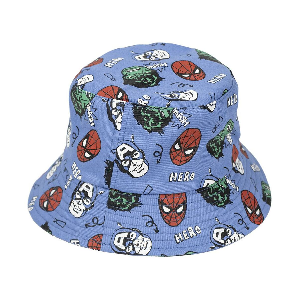 Gorro Infantil Marvel Azul (52 cm) - EcoNest