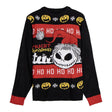 Jersey Mulher The Nightmare Before Christmas Vermelho Preto - EcoNest